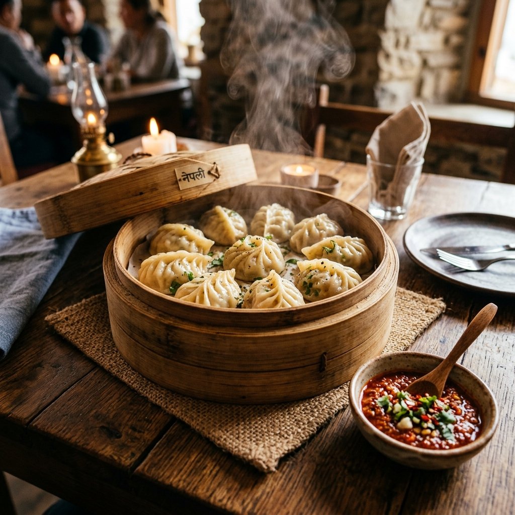 Fried Momo (Non-Veg)