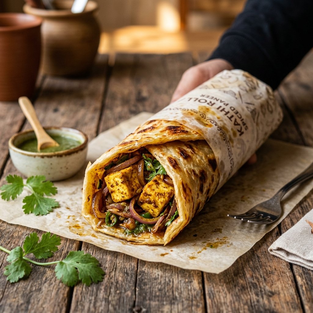 Spicy Chicken Roll (Non-Veg)
